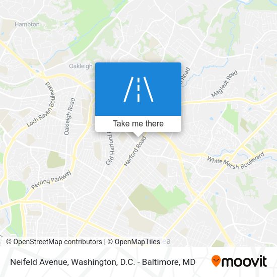 Neifeld Avenue map