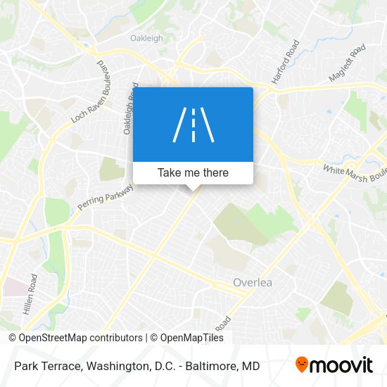 Park Terrace map