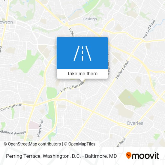 Perring Terrace map