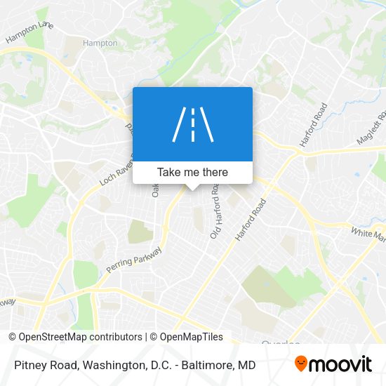 Pitney Road map