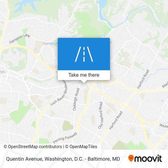Quentin Avenue map