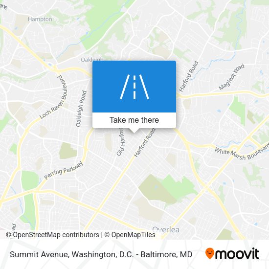 Mapa de Summit Avenue