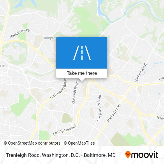Trenleigh Road map