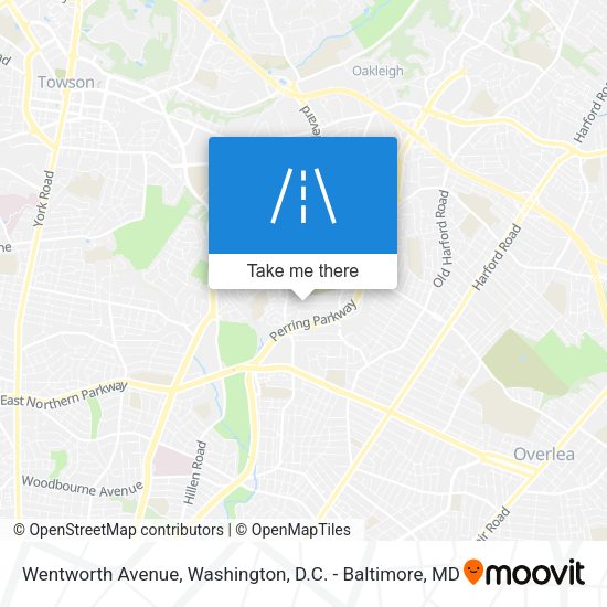 Wentworth Avenue map