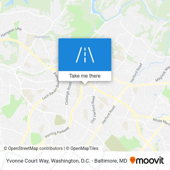 Mapa de Yvonne Court Way