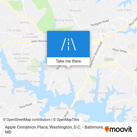 Apple Cinnamon Place map
