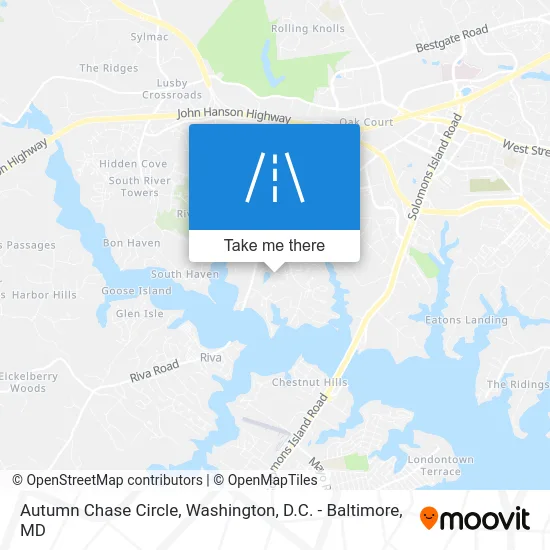 Autumn Chase Circle map