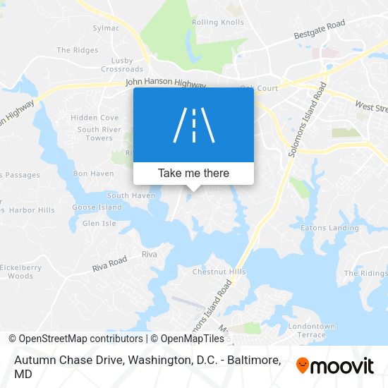 Mapa de Autumn Chase Drive