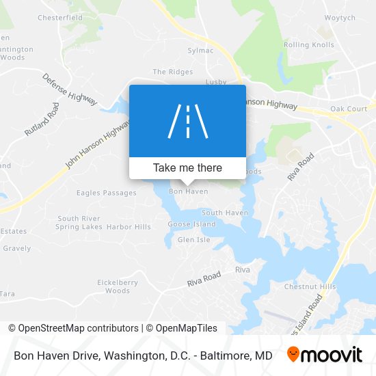 Bon Haven Drive map