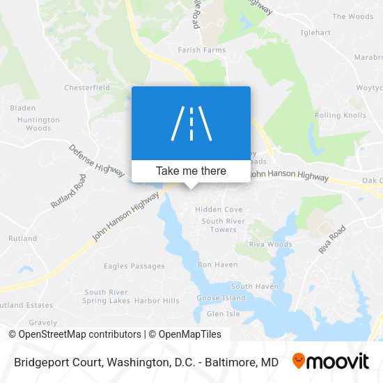 Bridgeport Court map