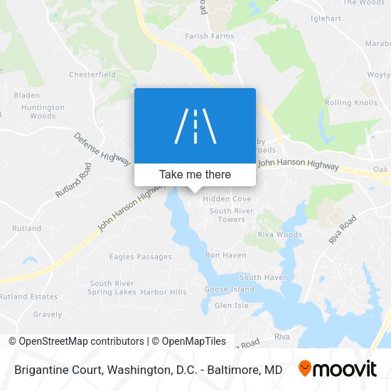 Brigantine Court map