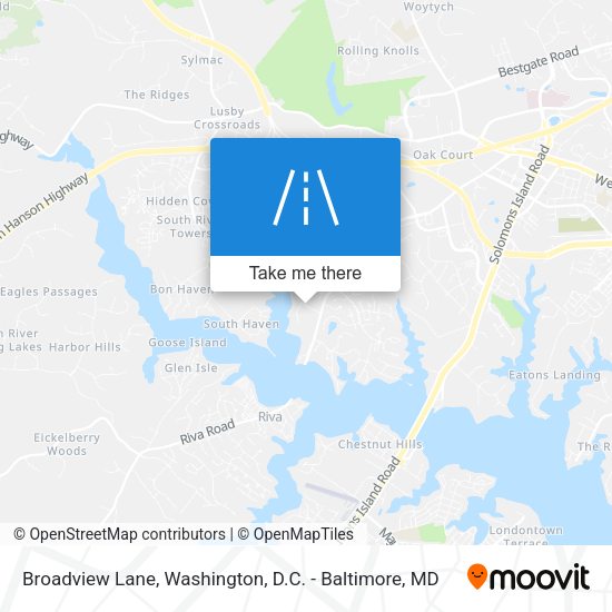 Mapa de Broadview Lane