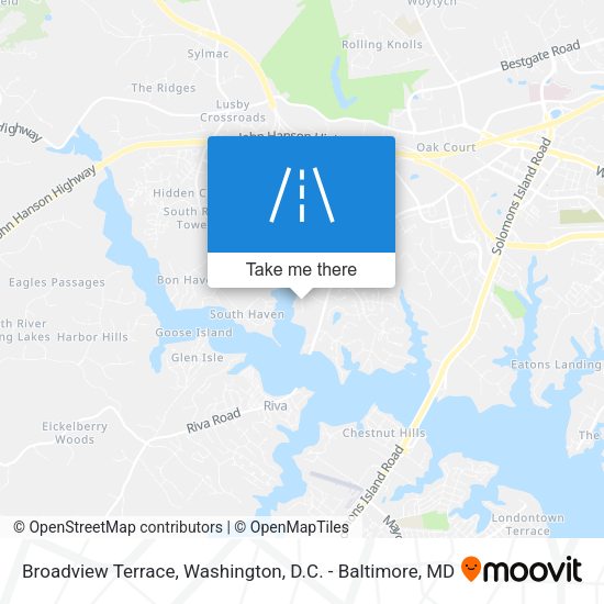 Broadview Terrace map