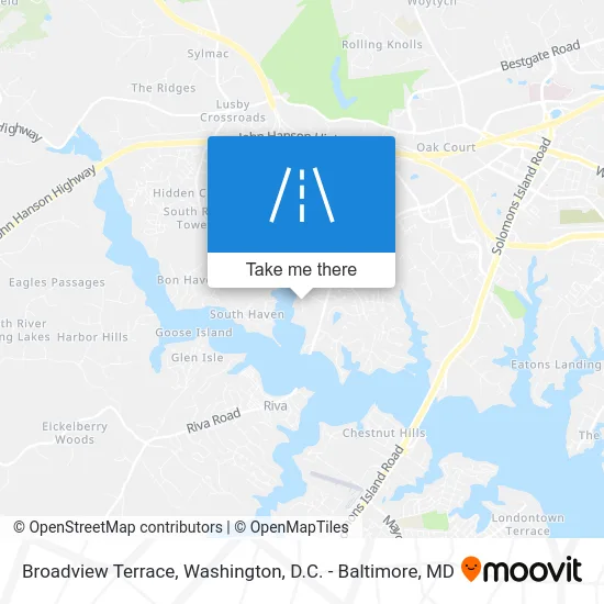 Broadview Terrace map