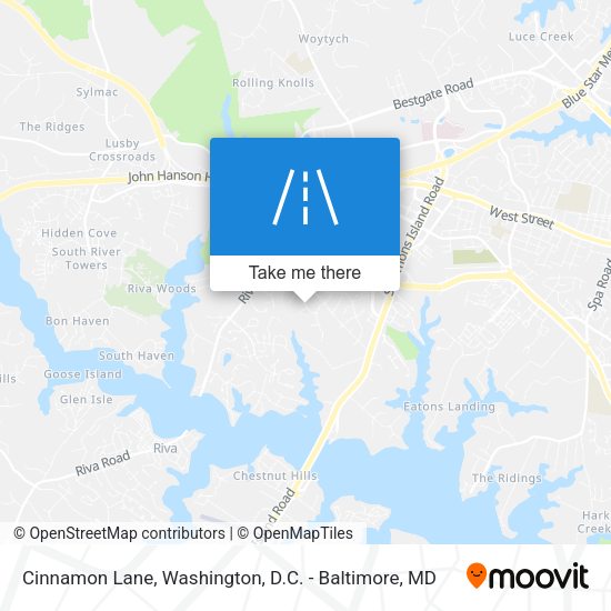Cinnamon Lane map