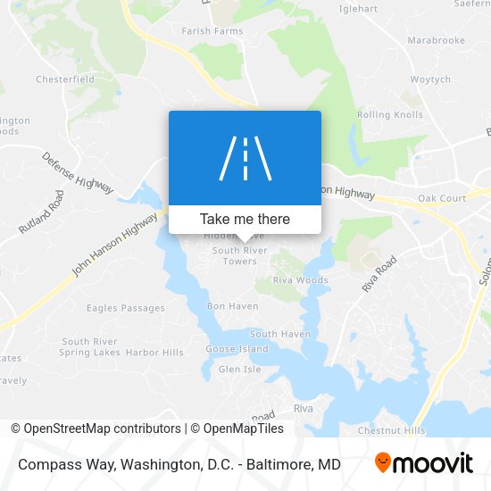Mapa de Compass Way