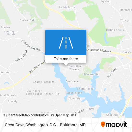 Crest Cove map