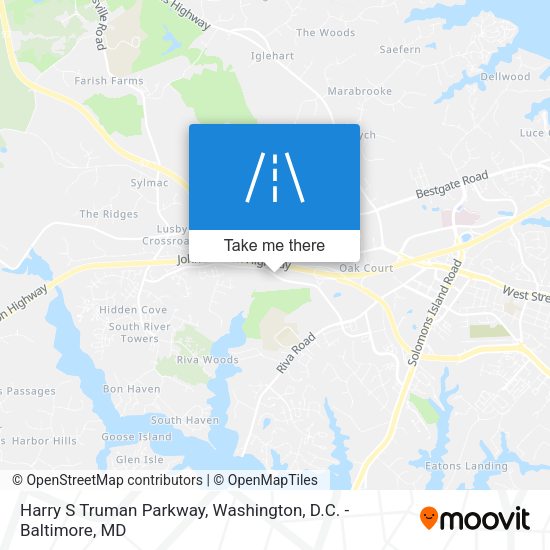 Harry S Truman Parkway map