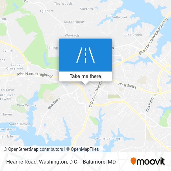 Hearne Road map