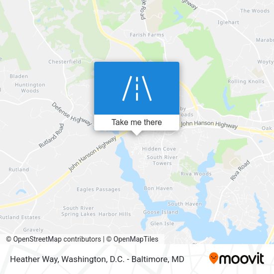 Heather Way map