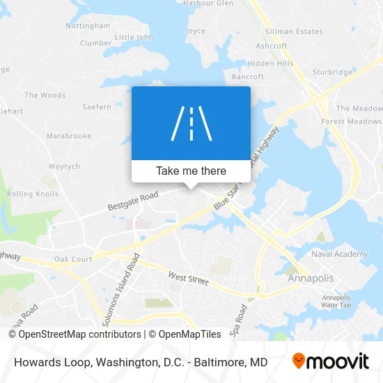 Howards Loop map