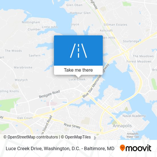 Mapa de Luce Creek Drive