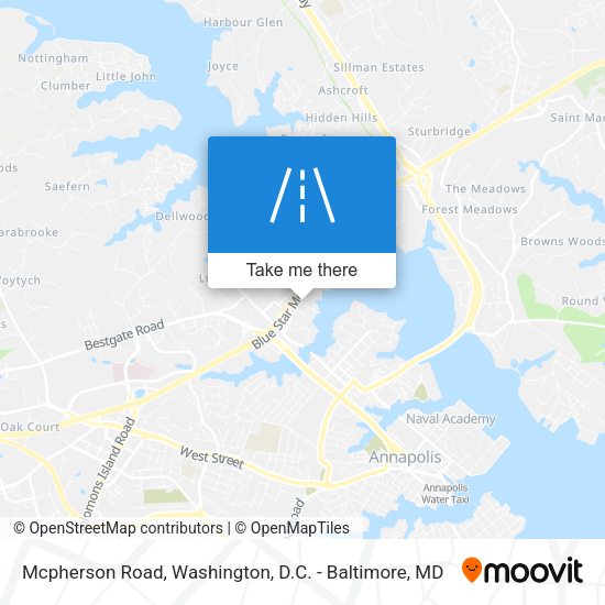 Mapa de Mcpherson Road