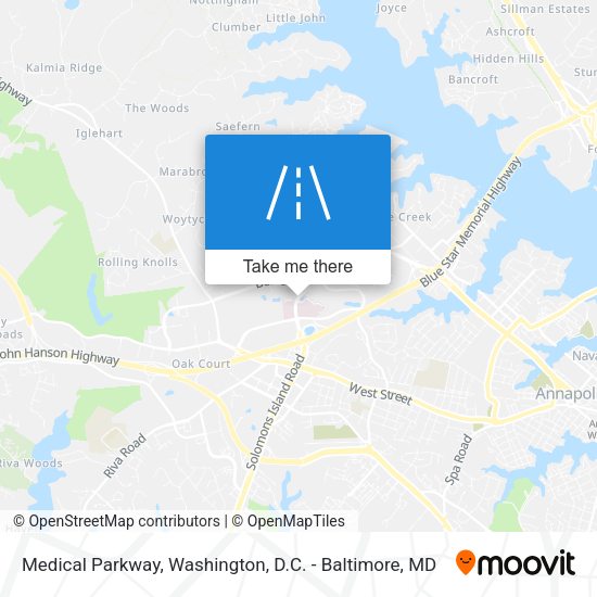 Mapa de Medical Parkway