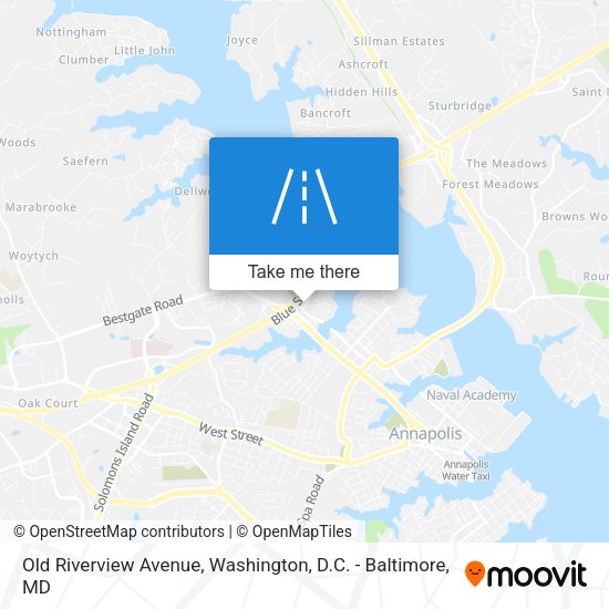 Mapa de Old Riverview Avenue