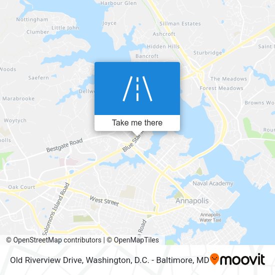 Mapa de Old Riverview Drive