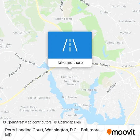 Perry Landing Court map