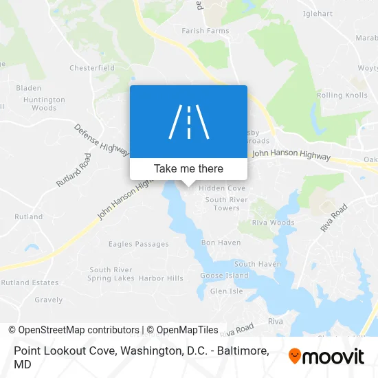 Point Lookout Cove map
