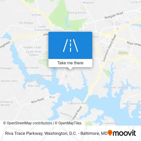 Riva Trace Parkway map