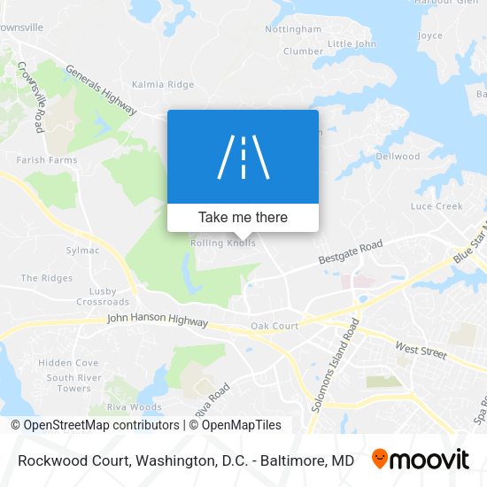 Rockwood Court map