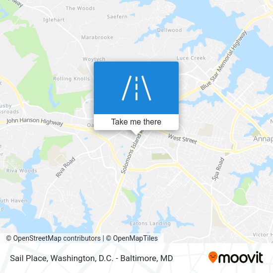 Sail Place map