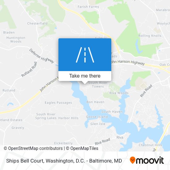 Mapa de Ships Bell Court