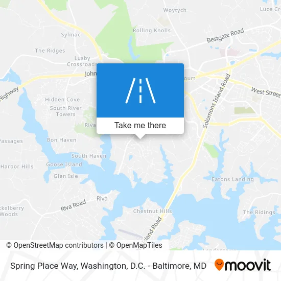 Spring Place Way map