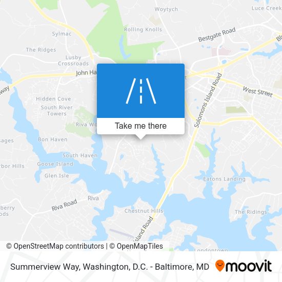 Summerview Way map