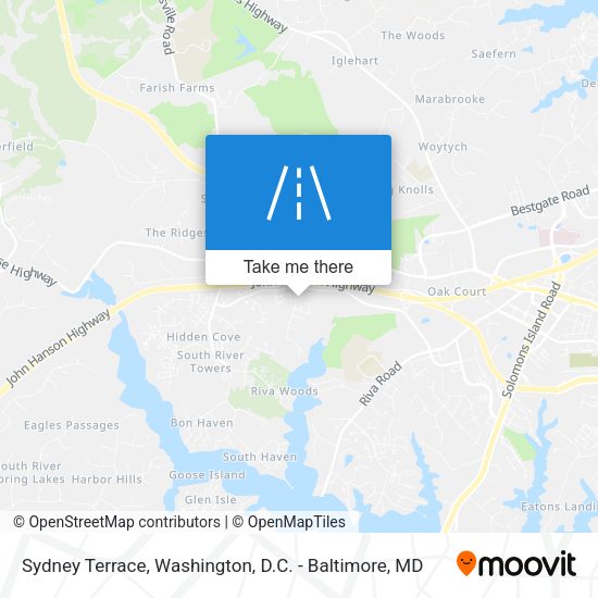 Sydney Terrace map