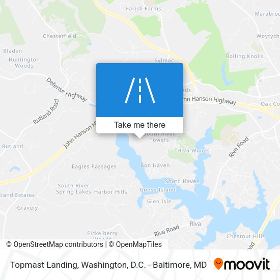 Topmast Landing map