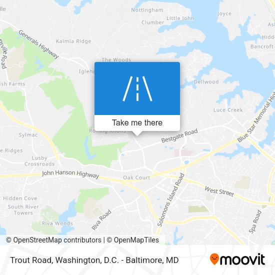 Trout Road map