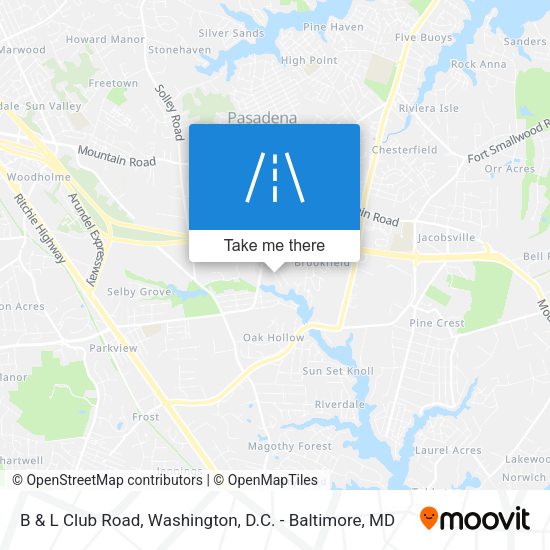 B & L Club Road map