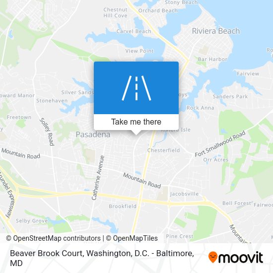 Beaver Brook Court map