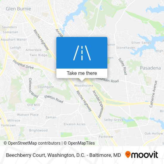 Mapa de Beechberry Court