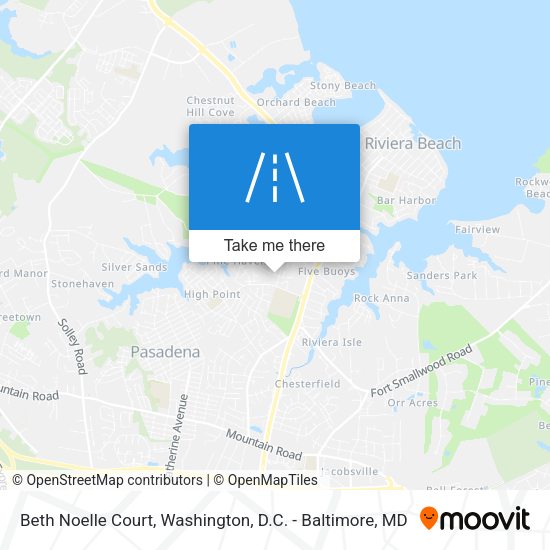 Beth Noelle Court map