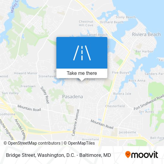 Mapa de Bridge Street