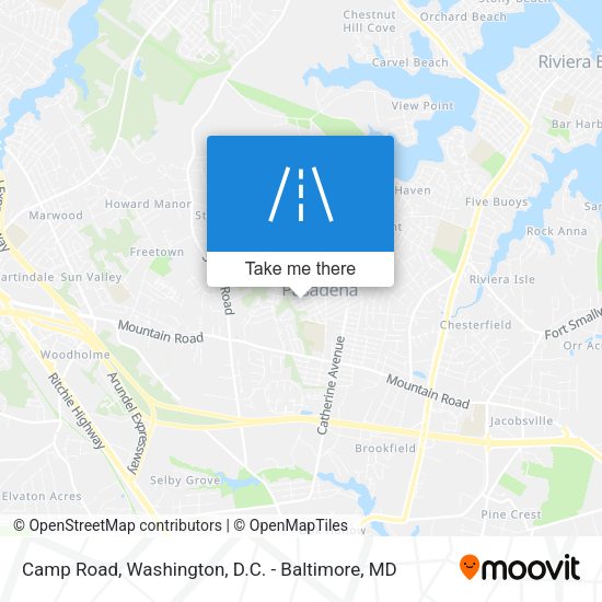 Camp Road map