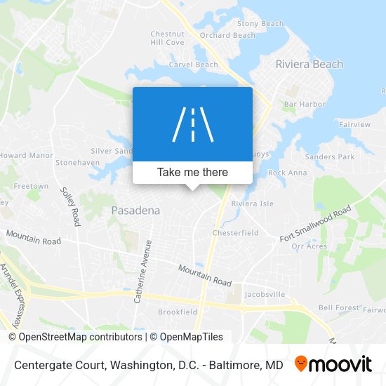 Centergate Court map