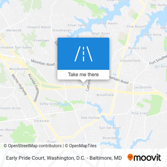 Early Pride Court map