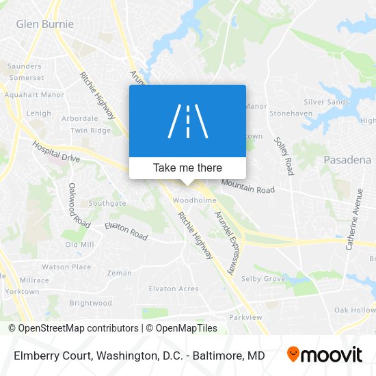 Elmberry Court map